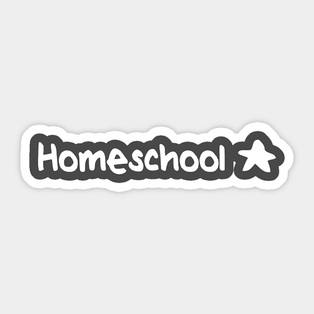 Homeschool Star Sticker by The Natural Homeschool